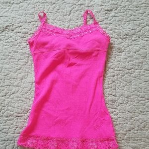 Pink tank top